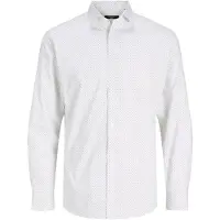 Jack & Jones Skjorte lyseblå / grå / hvid