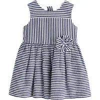 Next Kjole navy / hvid