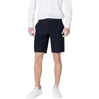 Armani Exchange A|X Armani Exchangetil mænd. 8NZS49ZNYZZ1583 Marineblå, ensfarvede shorts (30), Casual, Polyester