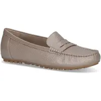 Caprice Moccasin, grey, made of Leather without heel, Size 38