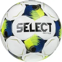 Select Fodbold Royale V26 - Hvid/gul, størrelse Ball SZ. 5