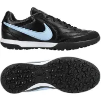 Nike Tiempo Ligera Pro Low Top-fodboldsko til grus - sort