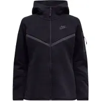 Nike Hættetrøje Tech Fleece FZ Windrunner - Sort Kvinde, størrelse XX-Large