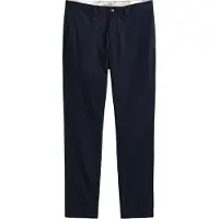 Gant Ganttil mænd. 1501000 Chinos Slim Fit Marineblå (33/36), Casual, Bomuld, Klassisk