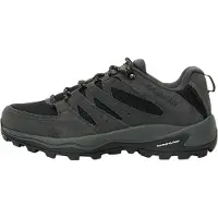 Columbia - Vandresko dame - Redmond IV Low Waterproof Black Citron Haze til UnisexUld - Størrelse 38,5 - Sort