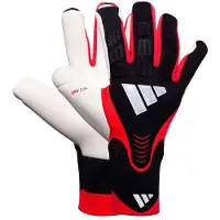 Adidas Målmandshandske Predator Pro Immortal DNA - Sort/Rød/Hvid, størrelse 11½