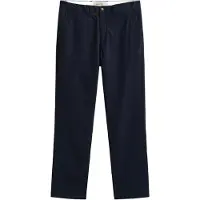 Gant Ganttil mænd. 1501001 Chinos Regular Fit marineblå (36/32), Casual, Bomuld, Klassisk