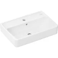 Hansgrohe Xanuia Q håndvask Compact 55x37cm m/hh m/overløb hvid