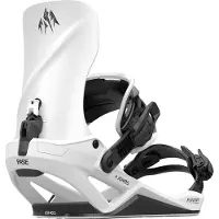 Jones - Snowboardbindinger - Mercury Fase Cloud White til UnisexAluminium - Størrelse 44,5-48 - Hvid