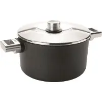 Woll Diamond XR Logic gryte 4,5 l Ø24 cm Sort