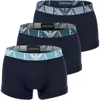 Emporio Armani Boksershorts navy / pastelblå / lyseblå / petroleum