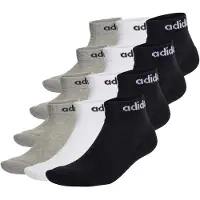 Adidas Sokker '12er-Pack' grå / sort / hvid
