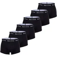 Marc O'Polo Boksershorts sort / hvid
