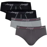 Sloggi Slip mørkegrå / sort