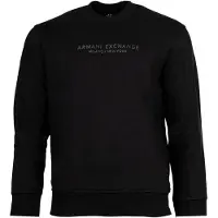 Armani Exchange Sweatshirt mørkegrå / sort