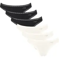 Sloggi String sort / hvid