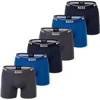 BOSS Boksershorts blå / grå