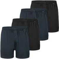 Schiesser Boksershorts sort