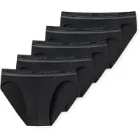 Schiesser Slip grå / sort