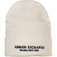Armani Exchange A|X Armani Exchangetil mænd. XM001637AF16950U0009 ASV Milano kasket off-white (OSFA), Hvid, Casual, Polyester