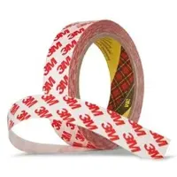 3M Dobbeltklæbende Tape GPT-020, Gennemsigtig, 19 mm x 50 mm, 0.2 mm