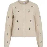 Vila Cardigan 'VISEBORA' navy / lyseblå / greige / oliven