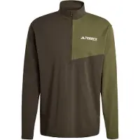 Adidas Terrex Multi Climacool-T-shirt med 1/2 lynlås og lange ærmer, størrelse Medium