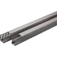 ABB Ledningskanal blyfri UL94V-0 Højde 60 mm x Bredde 120 mm Farve: Grå RAL 7030, 2 meters længde - (2 meter)