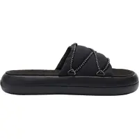 Moon Boot Moon Boottil kvinder. 80D2420030 Icon Slide Sandals sort (37), Fast, Velcro, Casual