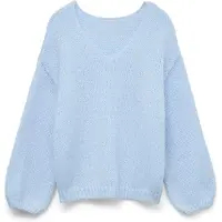 Vero Moda Pullover i overstørrelse 'VMMaybe' lyseblå
