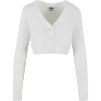 Urban Classics Cropped Feather Cardigan