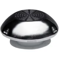 PLASTIMO Rustfrit Stål Ventilator Med Låg