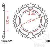 ItalyRacing 525 Jtr300.43 Steel Bagtandhjul