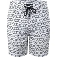 Yeaz Badeshorts 'Dazzers' grå / hvid