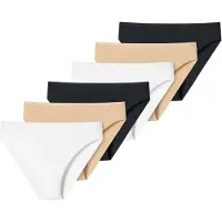 Schiesser Slip beige / sort / hvid