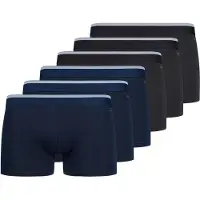 Skiny Boksershorts mørkeblå / sort