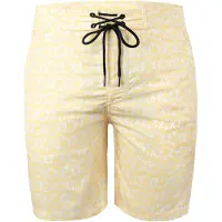 Yeaz Badeshorts 'Dazzers' lysegul / hvid