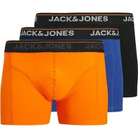Jack & Jones Boksershorts 'JACTheodore' blå / orange / sort