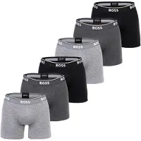 BOSS Boksershorts grå / grå-meleret / sort