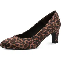 Tamaris Pumps brun / brokade / sort