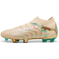 Puma FUTURE 9 ULTIMATE FG Football Boots Unisex, Shoes, Creamy Vanilla/Gold/Mint Jelly, 36