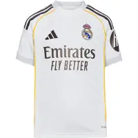 Adidas Real Madrid 25/26 Hjem Junior T-shirt Med Korte ærmer
