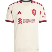 Adidas Liverpool Udebanetrøje 2025/26 - , størrelse Medium