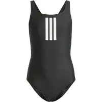 Adidas Badedragt - 3S MID SUIT GY - Sort/Hvid - - 10 år (140) - Badetøj