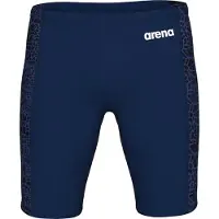 Arena Badebukser 'Snakeskin Jammer' marin / indigo / hvid