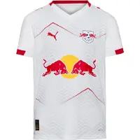 Puma RB Leipzig 25/26 Home Jersey Youth, Clothing, White/Red, 9-10Y