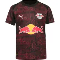 Puma RB Leipzig 25/26 Third Jersey Youth, Clothing, Black/Fast Red, 7-8Y