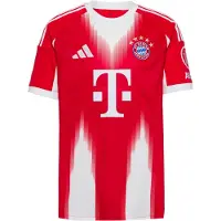Adidas Fodboldtrøje 'FC Bayern München 2025/2026' lyseblå / knaldrød / hvid