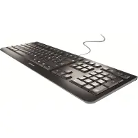 Cherry KC 1000 - Tastatur - Nordisk - Sort
