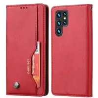 Mtp Products Samsung Galaxy S24 Ultra Card Set Series Pung Taske - Rød